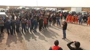 Pereyra sumó a los políticos a su gran asamblea por los despidos en Vaca Muerta