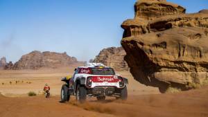 Sainz ganó la etapa y pasó a liderar el Dakar 2020