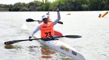 Imagen de Regata del río Negro: Collueque volvió a ganar la etapa y lidera en K1 damas