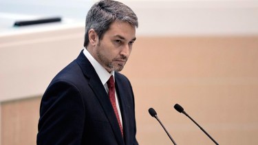 Abdo Benítez, presidente de Paraguay, tiene dengue
