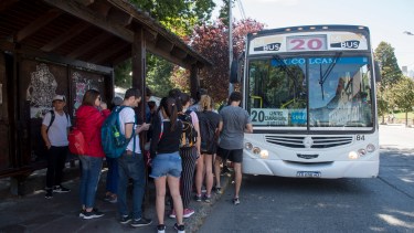 La empresa Mi Bus recibe desde febrero del año pasado aportes del municipio tras la eliminación de los subsidios de Nación al transporte de pasajeros. (Foto: Marcelo Martínez