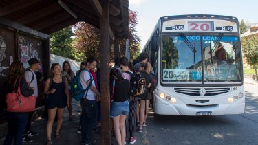 Mi Bus insiste con la necesidad de un aumento del boleto. Foto: Marcelo Martínez