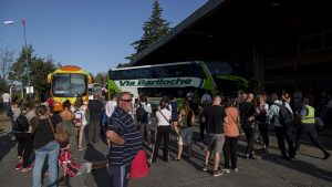 El transporte terrestre se queda afuera del boom turístico en Bariloche