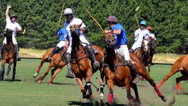 El campeonato de polo fue el preludio de la exposición que comenzará hoy en la Rural de Junín de los Andes. Foto Prensa Sociedad Rural del Neuquén