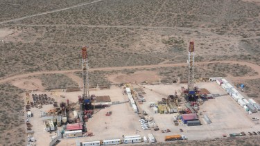 Una imagen del recuerdo. En 2015 la perforación de tight gas se dio a toda máquina.