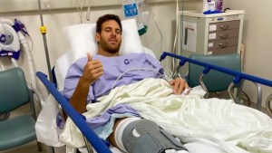 Del Potro volvió a ser operado de su rodilla derecha