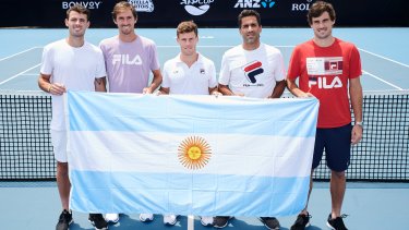 Lóndero, Molteni, Schwartzman, González y Pella conforman el equipo argentino para la ATP Cup.