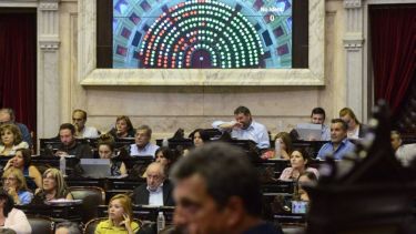 La sesión en Diputados se realizó este miércoles. La semana próxima se debatirá en el Senado. Foto: Cámara de Diputados.- 