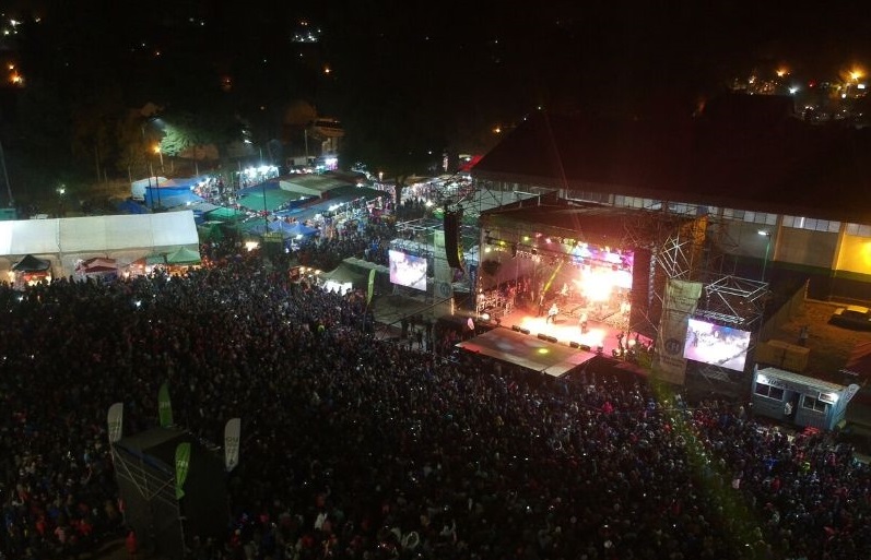La Fiesta Nacional del Lúpulo se suele realizar en febrero en El Bolsón. Foto: archivo