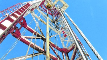 Los Caldenes. Una de las áreas que opera YPFen Río Negro.  