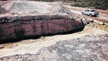 Toda la zona conocida como El Solito se producen inundaciones que impiden el paso vehicular. (Foto: Martin Brunella)