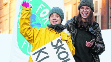 Greta Thunberg, una adolescente sueca desconocida hace un año, se convirtió a los 16 años en el rostro de una juventud en cólera. 