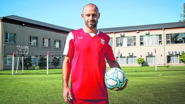 Mascherano está feliz de ser el nuevo jugador de Estudiantes. “Uno siempre busca que el club sea parecido a lo que es uno". (Foto/Prensa Estudiantes)