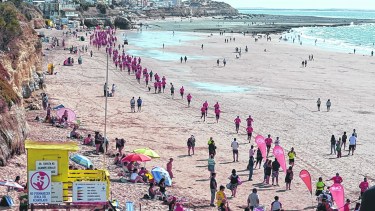 Así se vivió la fiesta del Yo Corro en Las Grutas