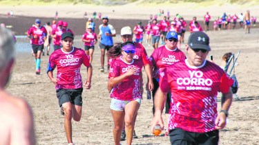 Se espera buen clima para correr en la playa.