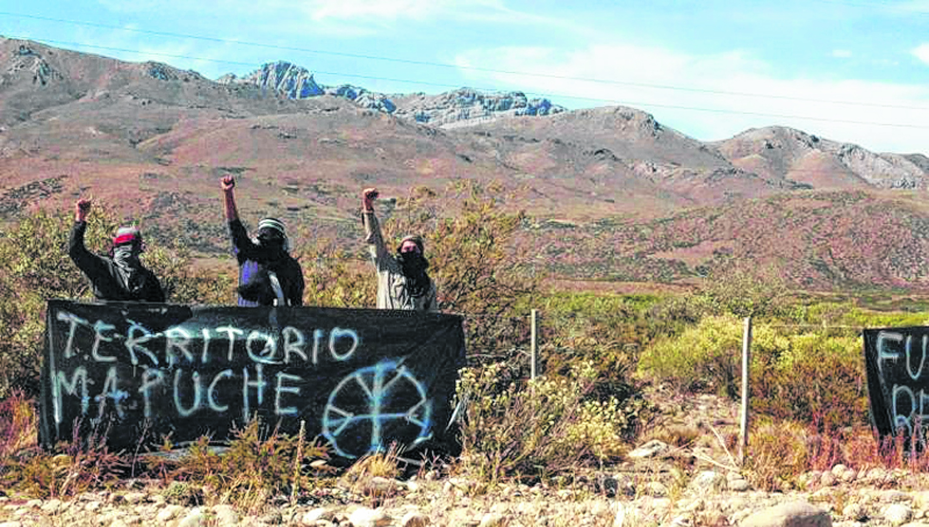 En Chubut y Río Negro ha crecido en los últimos años la ocupación de tierras por parte de comunidades mapuches. Foto: archivo