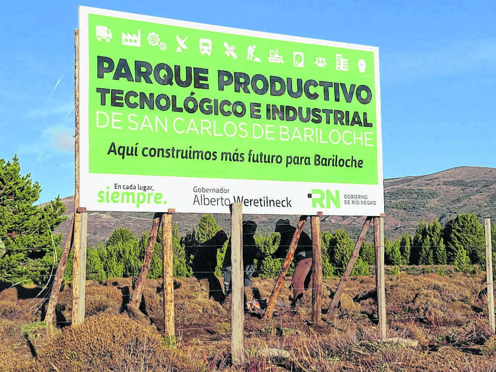 Los obreros de la construcción volverán el lunes a los trabajos en el Parque Productivo de Bariloche.