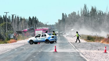 El conductor del vehículo colisionó contra una camioneta. Foto: archivo. 