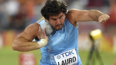 El lanzador de bala y disco ganó 18 medallas sudamericanas.