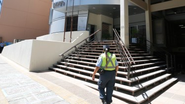 La sede central del ISSN en Neuquén. 