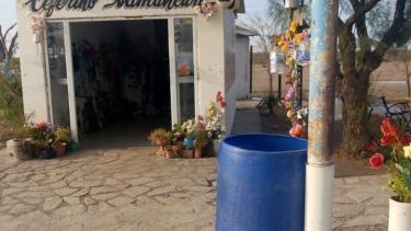 Piden dejar agua en la ermita de Ceferino de Neuquén del Medio