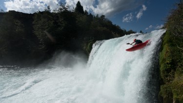 Kayak en Sollipulli.