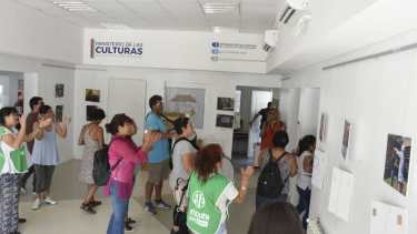 Los trabajadores de ATE advirtieron que no permitirán los despidos en el Ministerio de las Culturas. (Juan Thomes).-