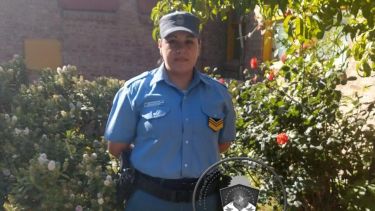 Jaqueline Salinas es cabo primero y trabaja en la comisaría 44. (Foto: Gentileza.-) 