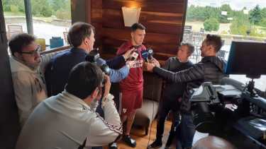 River en San Martín: Matías Suárez aseguró que «el objetivo es la Superliga»