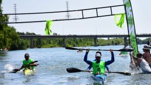 Regata del río Negro: los hermanos Caffa se quedaron con la segunda parte