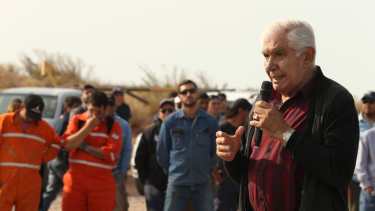 Pereyra prepara una gran asamblea petrolera para el jueves próximo. (Gentileza).-