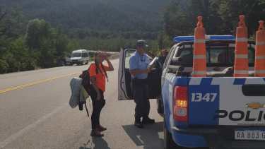 Florencia fue  en el Camping Pichi Traful en buen estado de salud. (Gentileza)
