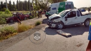 Murió el joven internado tras el choque sobre la Ruta 22 en Plottier
