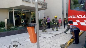 Incendio en un hotel céntrico de Neuquén
