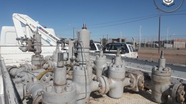 El camión fue secuestrado con los equipos y se puso a disposición del Poder Judicial. Foto gentileza.