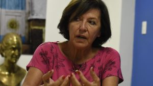 Silvia Sapag apuntó contra Javier Milei: «Estamos en manos de un Gobierno fachista»