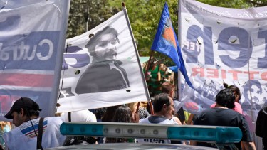 Los docentes celebraron el reinicio de la paritaria nacional suspendida por el macrismo. Foto: archivo.