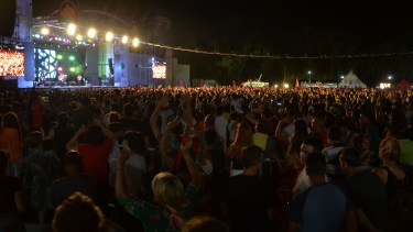 El año pasado más de 50 mil personas asistieron a la Fiesta de la Pera. (Foto archivo: Mario Villasuso)
