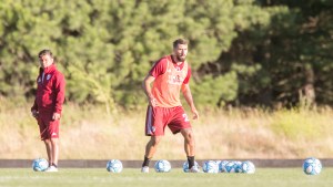 River en San Martín: Pratto está fino y quiere recuperar terreno