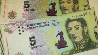 Con el retiro de los billetes de $5 a fines de este mes, desaparecerá la figura impresa del general José de San Martín.