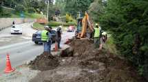Imagen de Una nueva rotura del colector cloacal oeste de Bariloche
