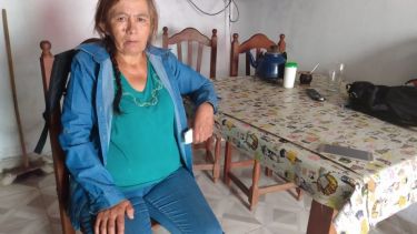 Hilda Acuña. aseguró que era víctima de violencia familiar. Foto: Sergio Arregui.-