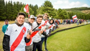 River en San Martín: más de 500 personas presenciaron la práctica