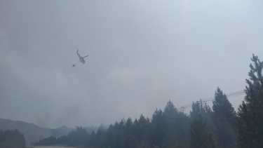 Los 3 focos se originaron en la zona de la ruta de Circunvalación, en las afueras de Bariloche. (Gentileza)