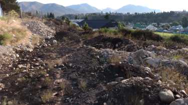 El incendio en la calle Santiago de Chile causó preocupación porque hay viviendas en las inmediaciones. (Foto: Gentileza)