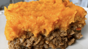 Hoy pinta para probar este pastel del soja y calabaza