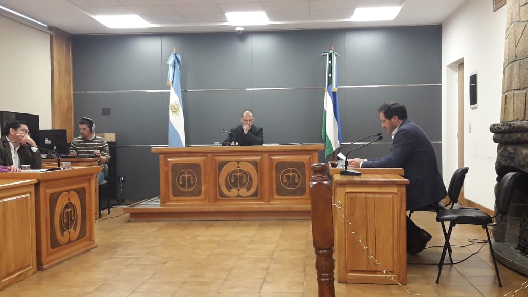 El juez de garantías Juan Pablo Laurence admitió la acusación que el fiscal Martín Govetto formuló contra la mujer. (Foto: Gentileza)
