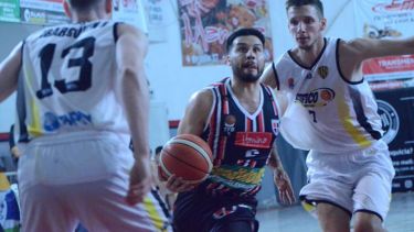 Cinco Saltos superó a Pacífico en el Boris Kocina. (foto: Trico Básquet)