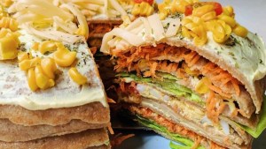 Es el momento ideal para una torre de panqueques integrales