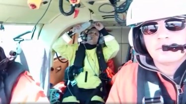 Foto: Captura video Prefectura. 